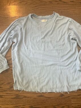 We the Free (Free People) oversized light blue women’s top size S